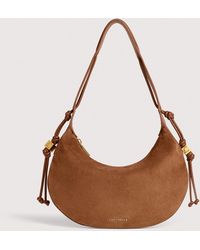 Coccinelle - Suede Shoulder Bag Thess Small - Lyst