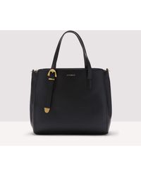 Coccinelle - Grained Leather Handbag Gleen Medium - Lyst