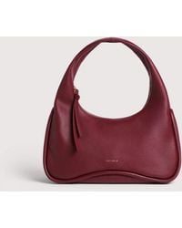 Coccinelle - Schultertasche Aus Genarbtem Leder Sven Large - Lyst