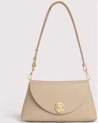 Coccinelle - Two-Sided Leather Shoulder Bag Nikla Medium - Lyst