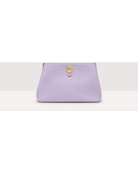 Coccinelle - Grained Leather Clutch Bag Beat Clutch Small - Lyst