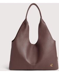 Coccinelle - Grained Leather Tote Bag Nell Large - Lyst