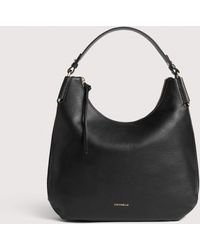 Coccinelle - Grained Leather Shoulder Bag Rebekka Small - Lyst