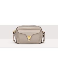 Coccinelle - Grainy Leather Crossbody Bag Beat Soft Small - Lyst