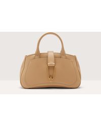 Coccinelle - Grained Leather Handbag Himma Medium - Lyst