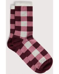 Coccinelle - Cotton-Blend Socks Vichy - Lyst