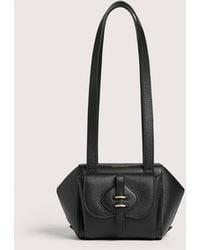 Coccinelle - Grained Leather Shoulder Bag Mavery Pocket Small - Lyst
