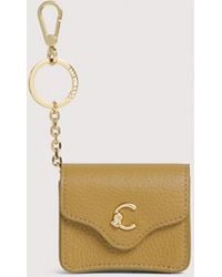 Coccinelle - Grained Leather Airpods Case C-Me - Lyst