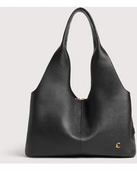 Coccinelle - Grained Leather Tote Bag Nell Large - Lyst