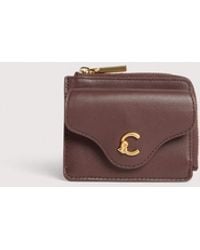 Coccinelle - Smooth Leather Card Holder C-Me Small - Lyst