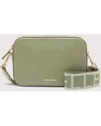 Coccinelle - Grained Leather Crossbody Bag Tebe Small - Lyst