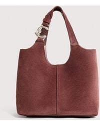 Coccinelle - Suede Handbag C-Easy Suede Small - Lyst
