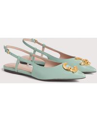 Coccinelle - Smooth Leather Slingback Ballet Flats C-Me Smooth - Lyst