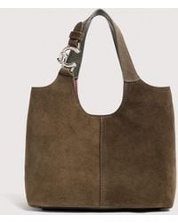Coccinelle - Suede Handbag C-Easy Suede Small - Lyst