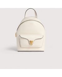 Coccinelle - Grained Leather Backpack Beat Generation Small - Lyst