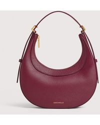 Coccinelle - Grained Leather Minibag Whisper - Lyst
