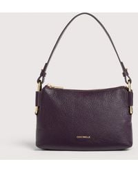 Coccinelle - Grained Leather Minibag Rebekka - Lyst