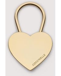 Coccinelle Heart Metal Key Chains & Charms - Metallic