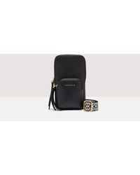Coccinelle - Grained Leather Phone Holder Pixie Mini - Lyst