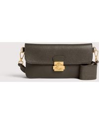 Coccinelle - Grained Leather Minibag C-Me Lock Mini - Lyst