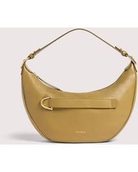 Coccinelle - Grained Leather Hobo Bag Paki Medium - Lyst