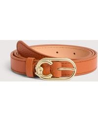 Coccinelle - Grained Leather Belt C-Me - Lyst