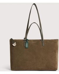 Coccinelle - Suede Handbag Smart To Go Beat Generation Large - Lyst