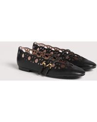 Coccinelle - Smooth Leather Ballet Flats Risako - Lyst