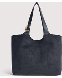 Coccinelle - Corduroy Fabric Tote Bag C-Easy Large - Lyst