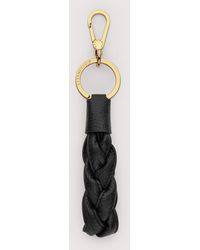 Coccinelle - Leather And Metal Key Ring Boheme - Lyst