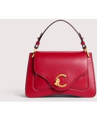 Coccinelle - Smooth Calf Leather Handbag C-Me Small - Lyst