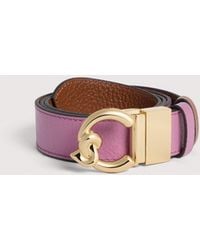Coccinelle - Grained Leather Belt C-Me - Lyst