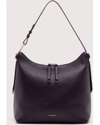 Coccinelle - Grained Leather Shoulder Bag Malory Small - Lyst