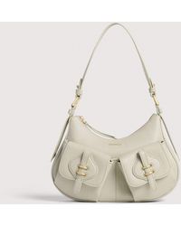 Coccinelle - Grained Leather Shoulder Bag Mavery Pocket Small - Lyst
