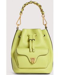Coccinelle - Grained Leather Bucket Bag Beat Generation Small - Lyst