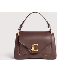 Coccinelle - Smooth Calf Leather Handbag C-Me Small - Lyst