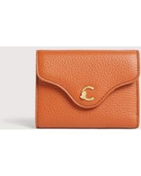Coccinelle - Small Grained Leather Wallet C-Me Small - Lyst