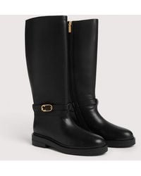 Coccinelle - Vintage-Effect Leather Ankle Boots C-Saddle - Lyst