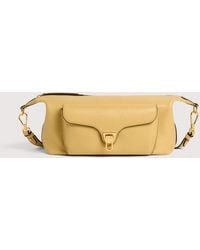 Coccinelle - Grained Leather Crossbody Bag Beat Generation Medium - Lyst