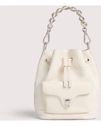 Coccinelle - Shells Textured Fabric Bucket Bag Beat Generation Small - Lyst