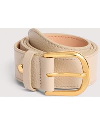Coccinelle - Grained Leather Belt Erika - Lyst