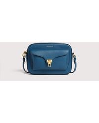 Coccinelle - Grainy Leather Crossbody Bag Beat Small - Lyst