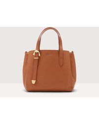 Coccinelle - Grained Leather Handbag Gleen Small - Lyst