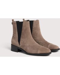 Coccinelle - Suede Ankle Boots Nikla Suede - Lyst