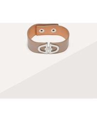 Coccinelle - Bracciale in Pelle stampa shiny goat Monogram Shiny Goat - Lyst