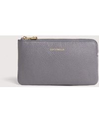 Coccinelle - Grained Leather Pouch C-Me Softy Small - Lyst