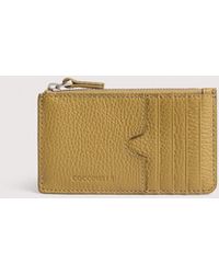 Coccinelle - Grained Leather Card Holder Smart To Go Small - Lyst