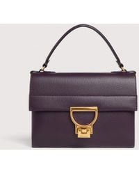 Coccinelle - Grained Leather Clutch Bag Arlettis Mini - Lyst