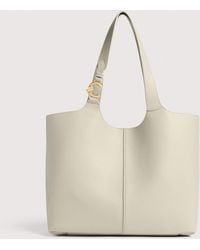 Coccinelle - Grained Leather Tote Bag C-Easy Large - Lyst