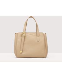Coccinelle - Grained Leather Handbag Gleen Small - Lyst